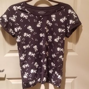 Mighty Fine Snoopy Peanuts Tee
